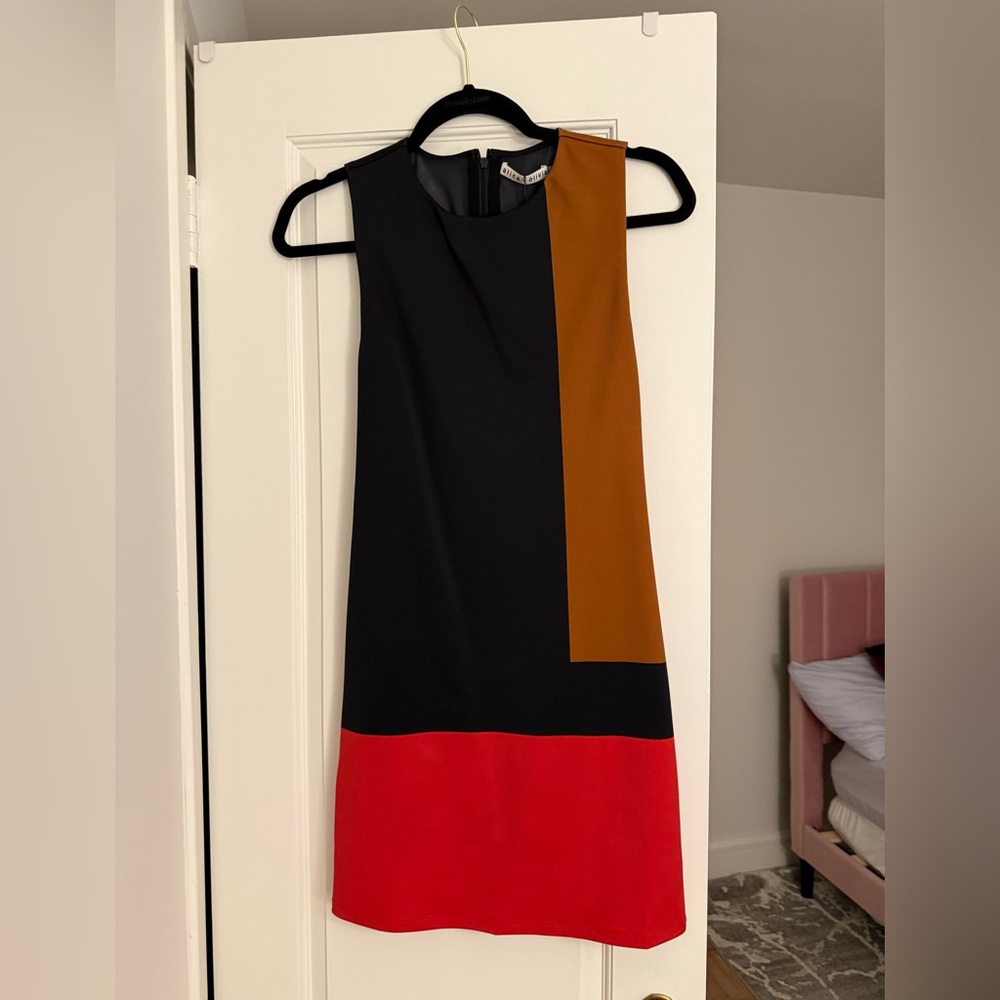A+O Colorblock dress
